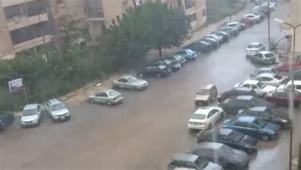 أمطار غزيرة في الإسكندرية