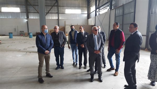 محافظ بورسعيد يستقبل