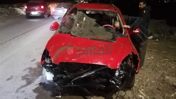 السيارة بعد انتشالها