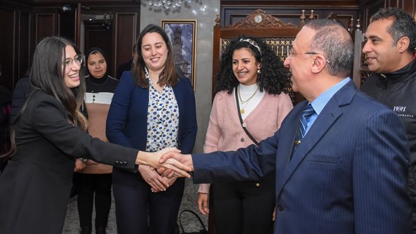 الوفد الاقتصادي بمحافظة