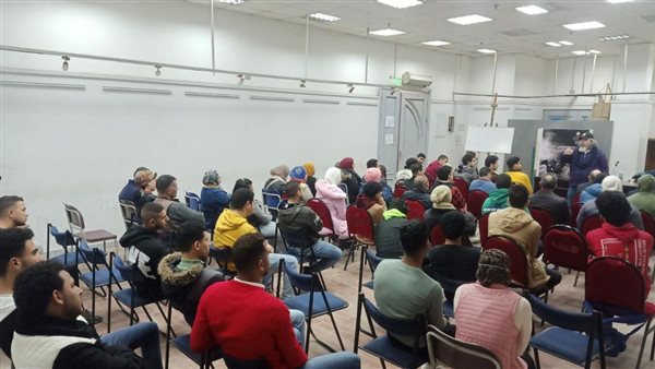 جانب من الورشة