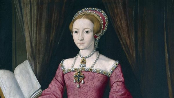 لوحة تجسد الملكة