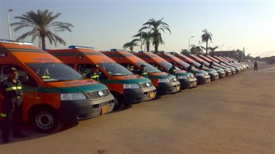 إسعاف كفر الشيخ: طوارئ بالمرفق والدفع بـ 30 سيارة بمحيط لجان امتحانات الثانوية العامة 