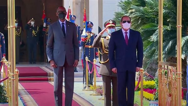 السيسي مع بول جاكامي