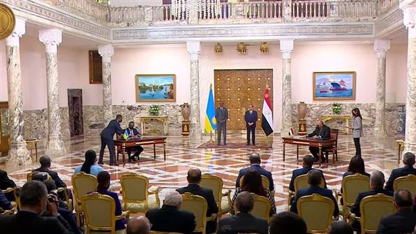 السيسي ونظيره الرواندي