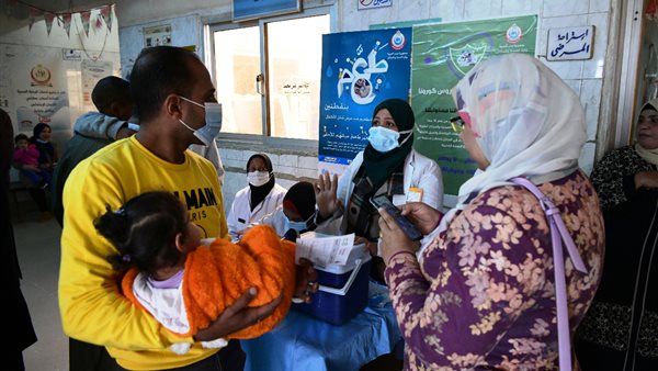 حملة تطعيم ضد شلل