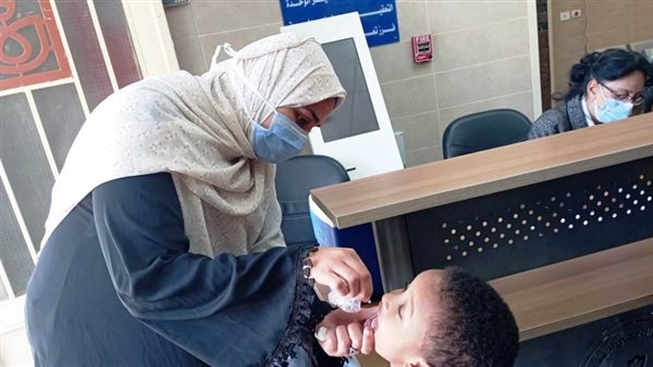 حملة تطعيم شلل الاطفال