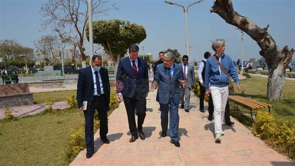 السفير البلجيكي ومحافظ