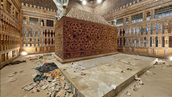 الصور المتداولة لضريح