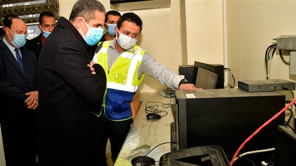 محافظ الغربية يتفقد