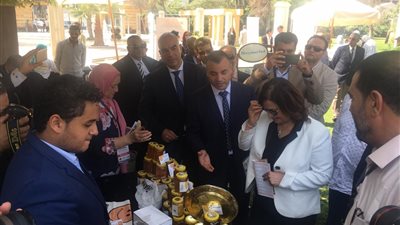 بمشاركة 120 شركة مصرية وعربية وإفريقية… إطلاق أول مهرجان مصري لعسل النحل (صور)