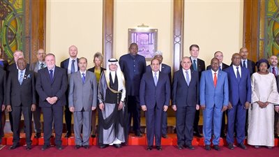 السيسي عن مفاوضات سد النهضة: لابد أن تكون الأنهار العابرة للحدود مصدرًا للتآخي وليس الصراع