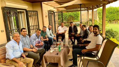 خاص.. ننشر صور زيارة وزير الرياضة لمنزل الخطيب بحضور مجلس إدارة الأهلى