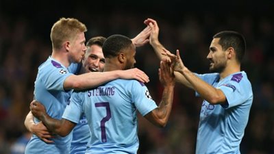 شاهد.. مانشستر سيتي يكتسح أتالانتا بخماسية بدوري الأبطال (فيديو)
