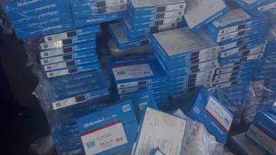 ضبط 19 ألف قرص مخدر داخل صيدلية فى مصر الجديدة