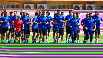 انتظام الأفارقة في مران الأهلي الثلاثاء