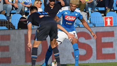 نابولي يعلن إصابة مدافع الفريق بالرباط الصليبي (فيديو)