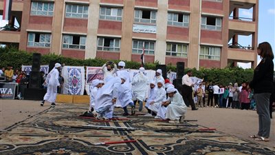 حرب الاستنزاف وتأميم قناة السويس.. أطفال مدرسة بكفر الشيخ يستعرضون تاريخ مصر (صور)