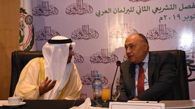 اليوم.. وزير الخارجية يتناول الأمن المائي وسد النهضة أمام البرلمان العربي