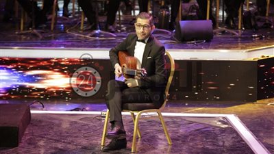 الصولويست وحيد ممدوح يفتتح ثالث ليالي مهرجان الموسيقى العربية في الدورة الـ28 (صور)