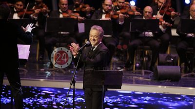 مروان خوري يشعل المسرح الكبير بدار الأوبرا بأروع الأغاني (صور)