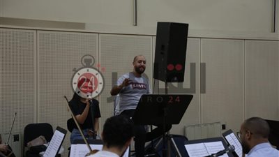 كارمن سليمان تبدأ بروفات حفلتها الغنائية بمهرجان الموسيقى العربية (صور)