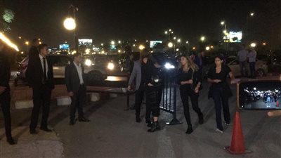 دينا الشربيني تحرص على تقديم واجب العزاء في الفنان الراحل هيثم أحمد زكي (صورة وفيديو)