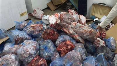 “الزراعة”: ضبط 2 طن لحوم ودواجن وأسماك فاسدة في 18 محافظة خلال أسبوع