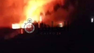 محافظ البحيرة: إخماد حريق إيتاي البارود بالكامل وجارِ حصر أعداد الضحايا