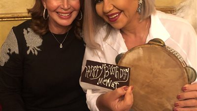 بوسي شلبي تهنئ ميرفت أمين بعيد ميلادها الـ73 (صورة)