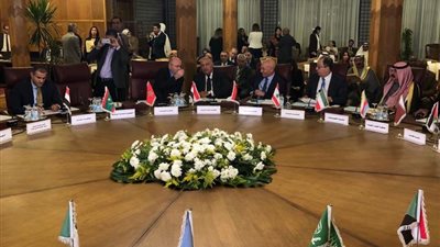 سامح شكري: نرفض القرارات الأحادية المتعلقة بالحل النهائي للقضية الفلسطينية (صور)