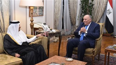 بيان مشترك لوزيري خارجية مصر وقطر في نهاية مباحثاتهما بالقاهرة