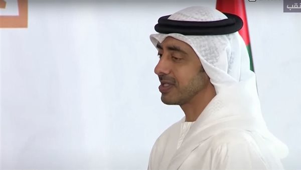 وزير الخارجية الإماراتي