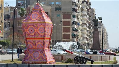 فانوس ومدفع رمضان.. مدينة بورفؤاد تتزين لاستقبال شهر رمضان الكريم | صور 