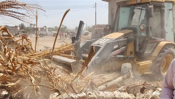 ازالة التعديات بالمنيا