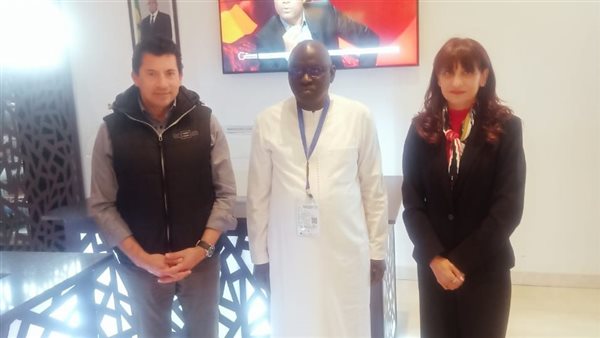 وزير الرياضة يصل