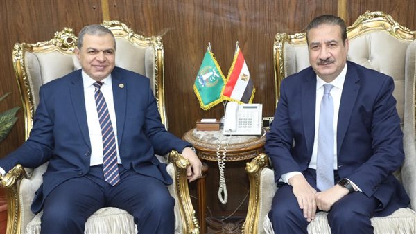 محافظ المنوفية ووزير