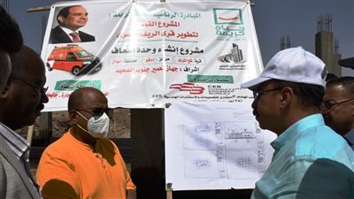 محافظ أسوان يتفقد معدلات تنفيذ 7 مشروعات ضمن المبادرة الرئاسية 