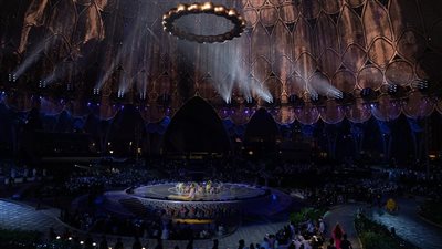 بعروض مذهلة وحضور واسع.. إكسبو دبي يسدل الستار بحفل الختام | صور