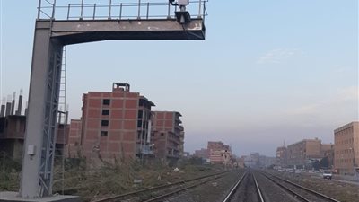 بدء تشغيل المرحلة الأولى لبرج إشارات السكة الحديد بطنطا بعد تحديثه 