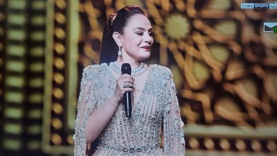 كلمة شريهان في حفل افتتاح قرعة كأس العالم 2022 بقطر