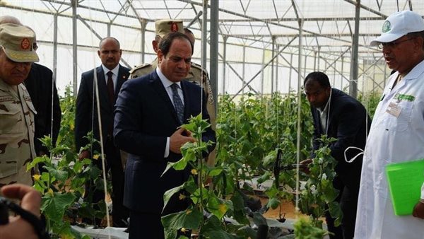 زيارة الرئيس لمشروع