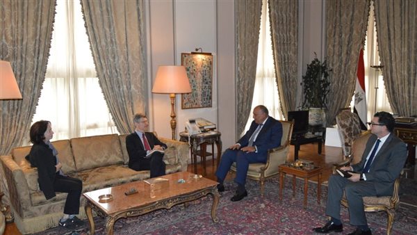 وزير الخارجية يستقبل