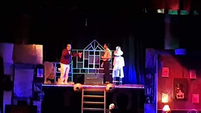 العرض المسرحي في المصيدة بقصر ثقافة الشرقية