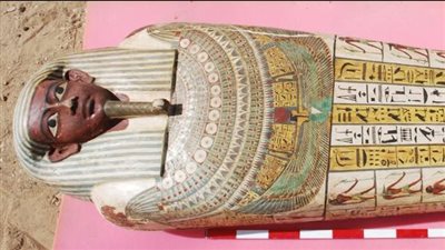 تابوت الكاهن بسماتيك با دي آوزير يعود إلى القاهرة بعد انتهاء مشاركته في إكسبو دبي