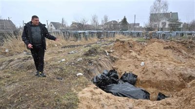 فتح التحقيقات بواقعة الإبادة الجماعية في بوتشا.. والرئيس الفرنسي يطالب بفرض عقوبات على روسيا | بث مباشر