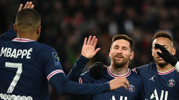 نيمار وميسي ومبابي