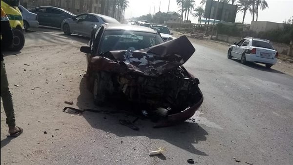 صورة لحادث سيارة