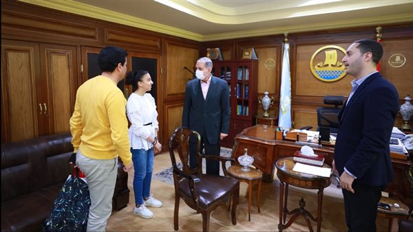 محافظ كفر الشيخ ونائبه