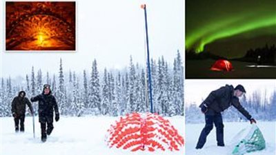 بنوا منزلا من الثلج.. طلاب يحصدون جائزة العام بعد احتجازهم في القطب الجنوبي | صور